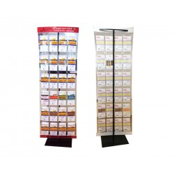 Rideau porte-livres + Totem support rideau