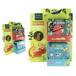 Présentoir de comptoir pour livres