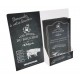 Porte bulletins boucherie