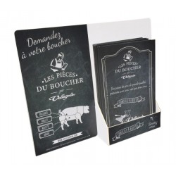 Porte bulletins boucherie