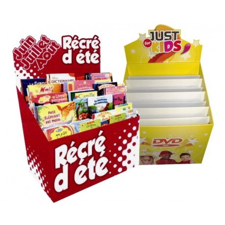 Box 1/2 palette pour pochettes